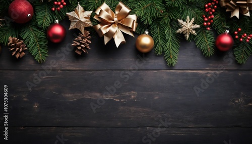 Christmas or New Year background