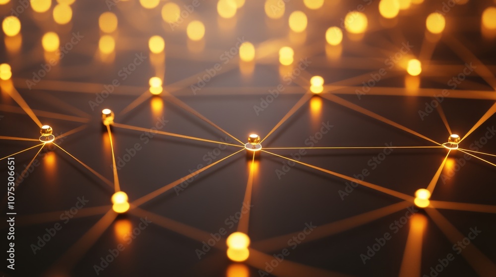 Conceptual image of digital circuit connections in a network. Technology and data transfer themes. Conceptual image of digital circuit connections in a network. Technology and data transfer themes.