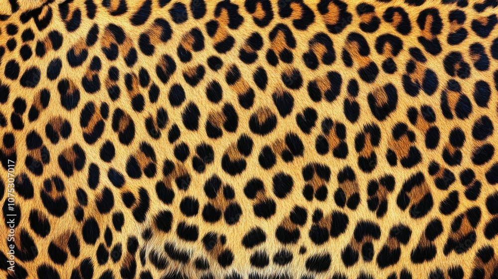 Close-up of a leopard's fur showcasing striking patterns and rich colors. Close-up of a leopard's fur showcasing striking patterns and rich colors.