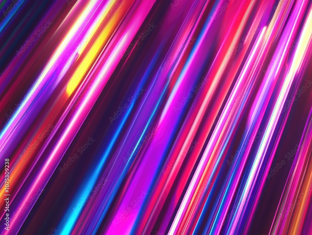 Vibrant digital abstract with a bokeh effect of lights and pixels in pink, purple, blue, and green hues. Vibrant digital abstract with a bokeh effect of lights and pixels in pink, purple, blue, and green hues.