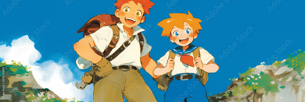 Obraz premium Amazing Japanese Anime Manga Art Illustration: Aesthetic and Inspiring