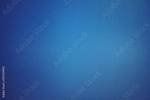 Abstract grainy textured gradient background with deep blue tones