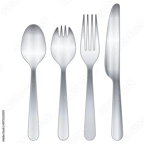 Silverware cutlery set