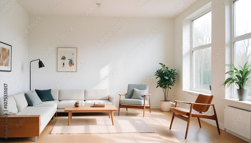 Fototapeta premium Photo interior modern design