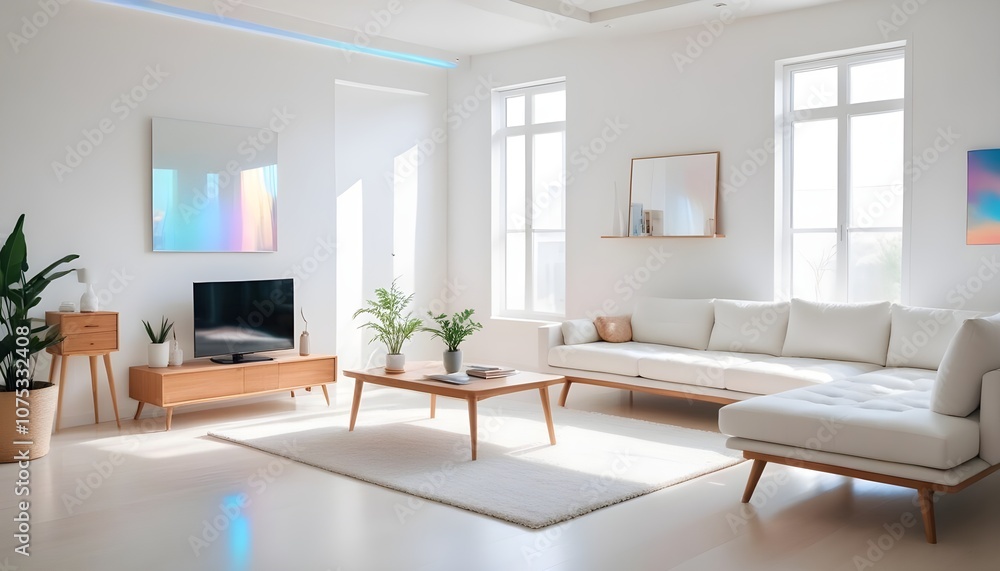 Fototapeta premium Photo interior modern design