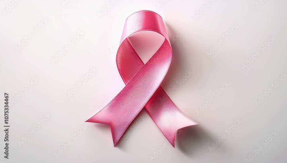 Elegant Pink Ribbon for Breast Cancer Awareness Campaigns, Symbol of Support, Hope, and Empowerment, Ideal for Health Promotion, Charity Events, and Awareness Initiatives. 15 October Day Elegant Pink Ribbon for Breast Cancer Awareness Campaigns, Symbol of Support, Hope, and Empowerment, Ideal for Health Promotion, Charity Events, and Awareness Initiatives. 15 October Day
