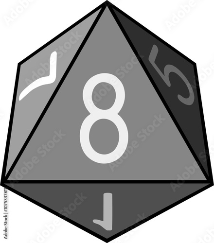 Design of fice of 8 faces