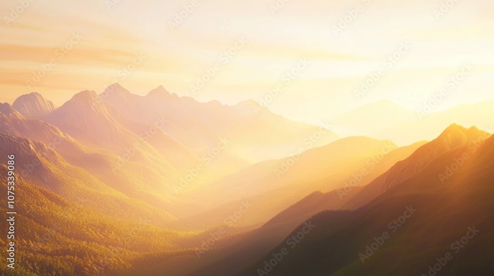 Obraz premium Sunset Over the Devastated Forest: A 3D Rendered Call for Environmental Stewardship