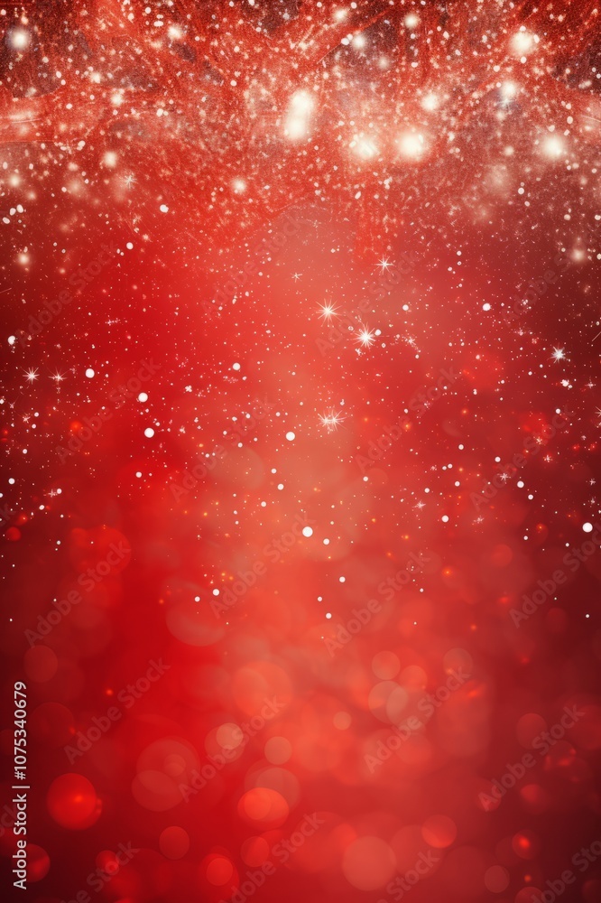 Christmas bright red white background with holiday decor over blurred background
Christmas bright red white background with holiday decor over blurred background
