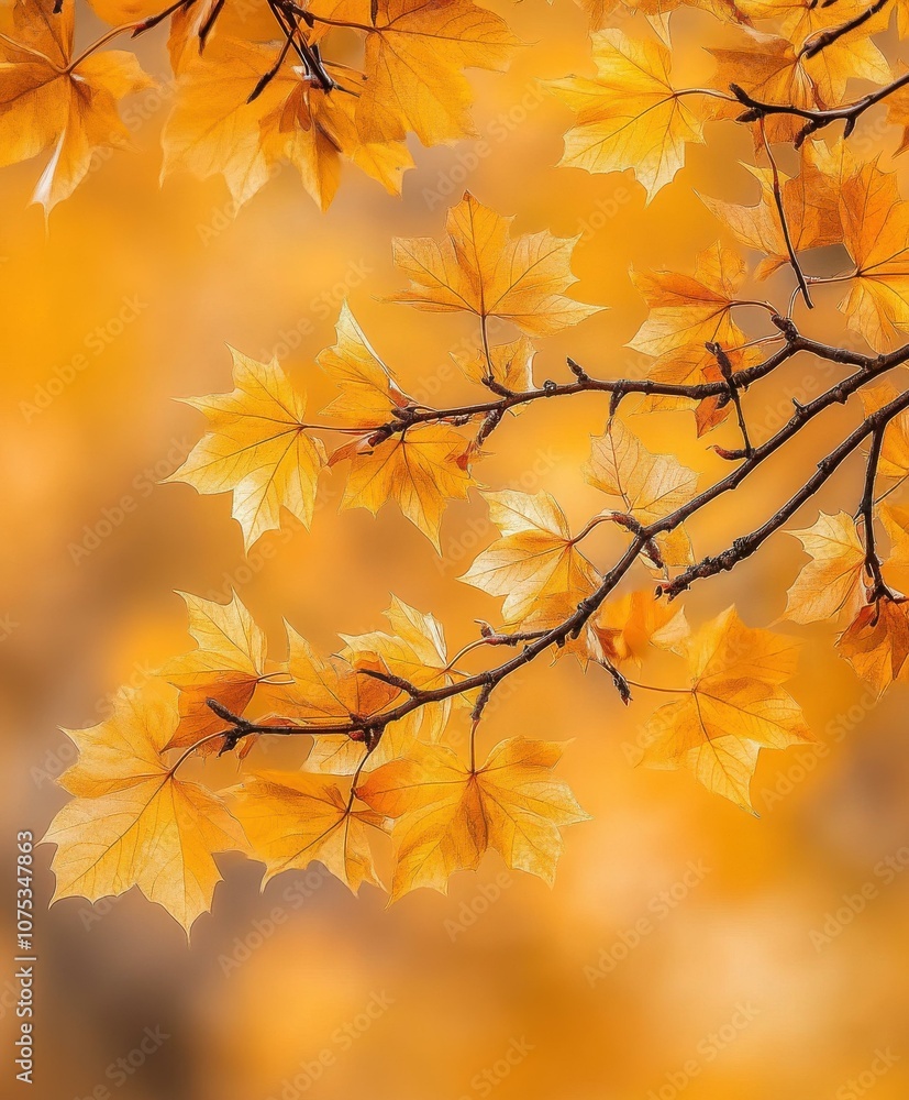 Captivating Autumn Leaves: A Stunning Display of Golden Foliage and Nature's Seasonal Beauty Captivating Autumn Leaves: A Stunning Display of Golden Foliage and Nature's Seasonal Beauty