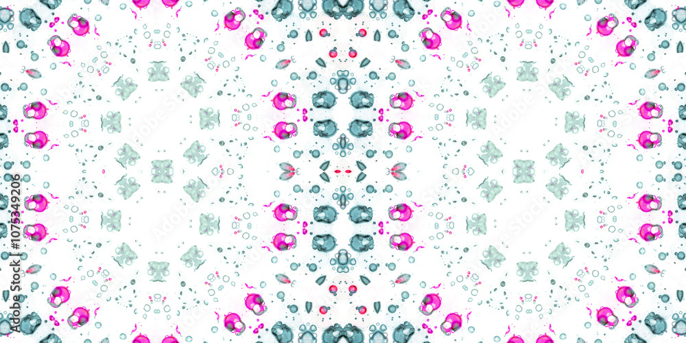 Seamless kaleidoscope pattern. The texture of the woven pattern. Endless pattern Seamless kaleidoscope pattern. The texture of the woven pattern. Endless pattern