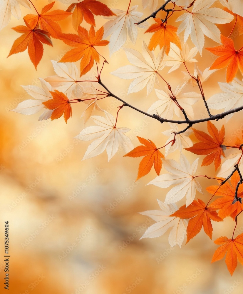 Captivating Autumn Maple Leaves Illuminating the Beauty of Fall Nature Captivating Autumn Maple Leaves Illuminating the Beauty of Fall Nature