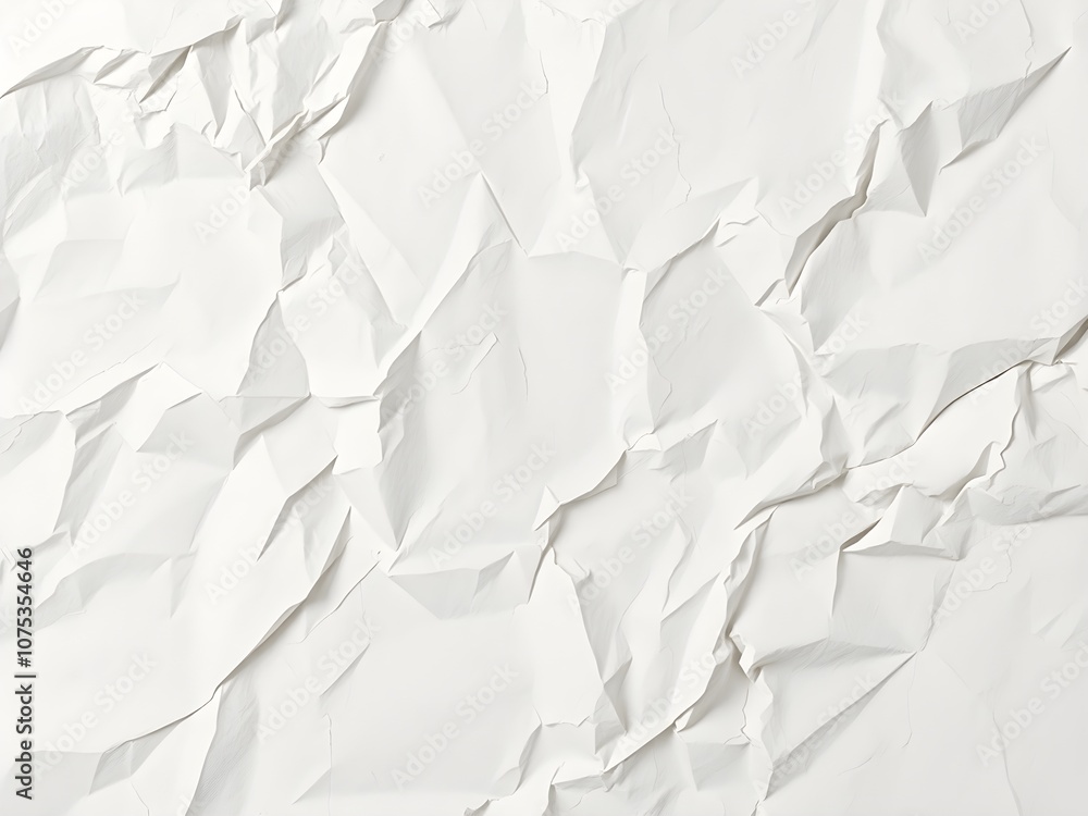 Obraz premium Crumpled paper texture beautiful background