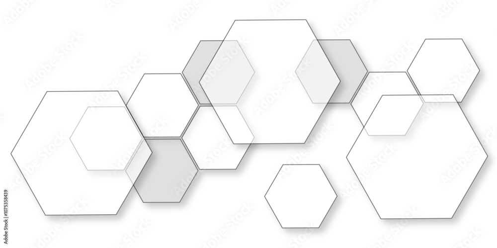 Abstract white background with hexagon and hexagonal background. Luxury white pattern with hexagons. abstract 3d hexagonal background with shadow. 3D futuristic abstract honeycomb mosaic background. Abstract white background with hexagon and hexagonal background. Luxury white pattern with hexagons. abstract 3d hexagonal background with shadow. 3D futuristic abstract honeycomb mosaic background.