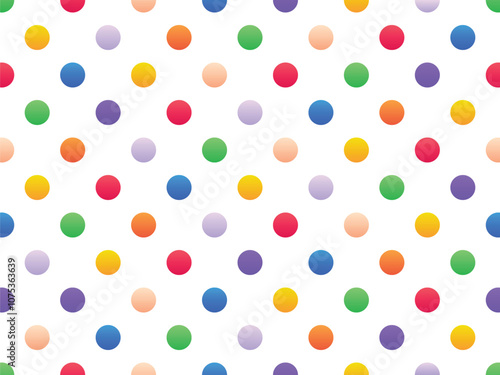 Circle dot pattern in Gradient color style vector