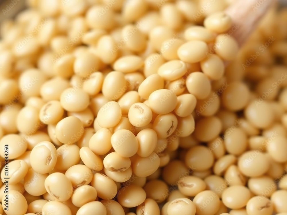 Close-up of mung bean seeds before sprouting, nature photography, close up, tiny leaf Close-up of mung bean seeds before sprouting, nature photography, close up, tiny leaf