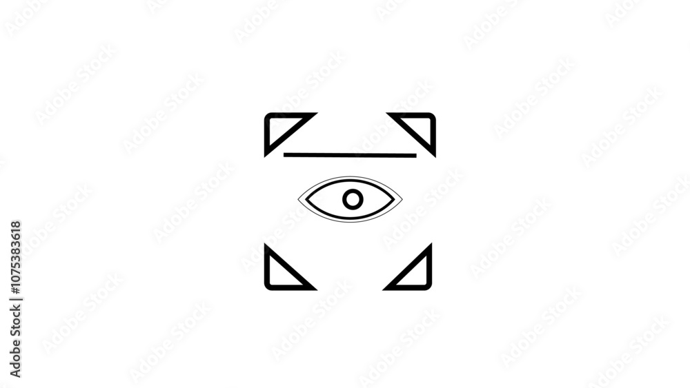 The eyes scanner The eyes scanner