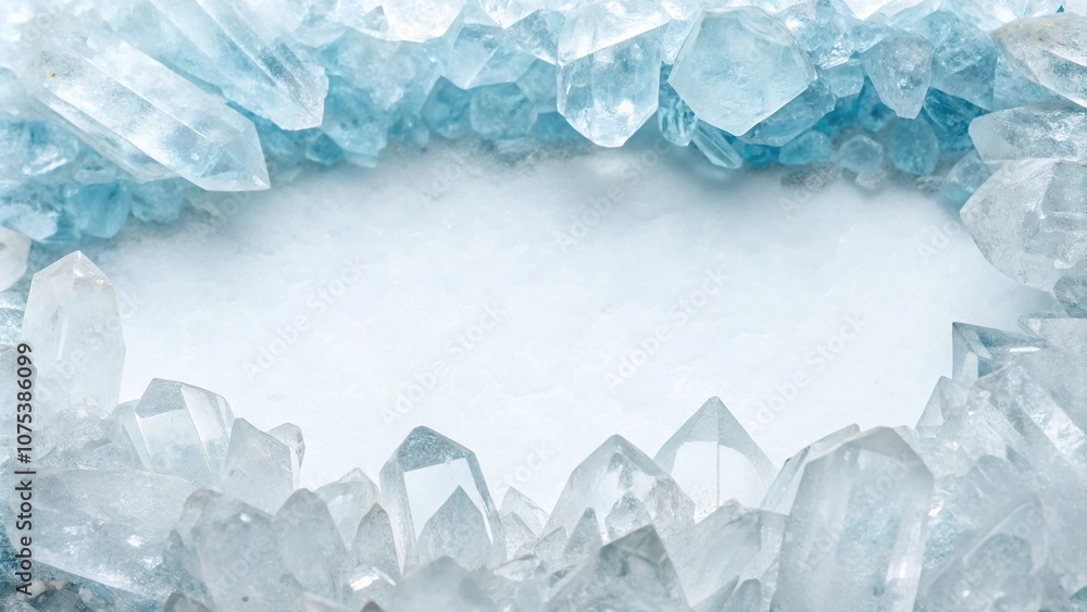 Crystal Background with Watercolor Texture, natural beauty, gemstone background, crystal pattern, sparkling background