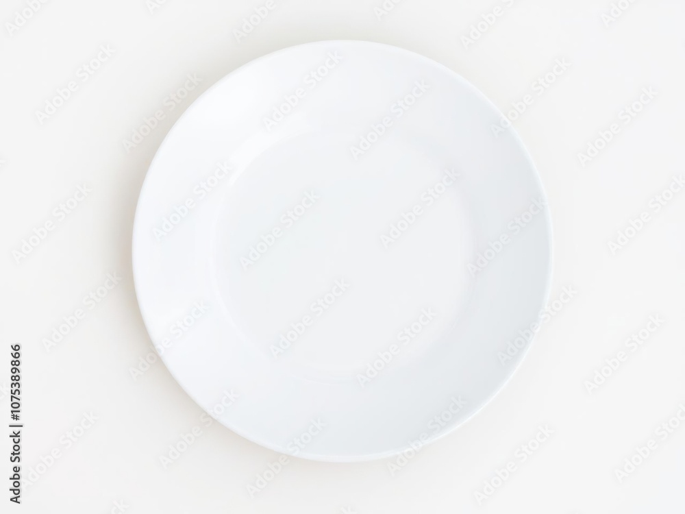 Aesthetically pleasing white ceramic plate with a minimalist design on a soft background, white ceramic dish, simple table setting, modern plate Aesthetically pleasing white ceramic plate with a minimalist design on a soft background, white ceramic dish, simple table setting, modern plate