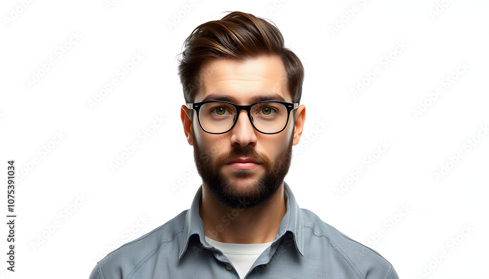 Men's mental health concept isolated with white highlights, png Men's mental health concept isolated with white highlights, png