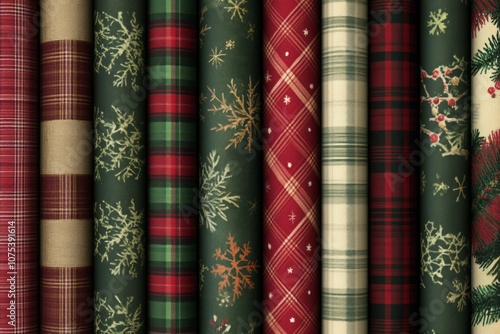 Christmas continuous regular patterns
