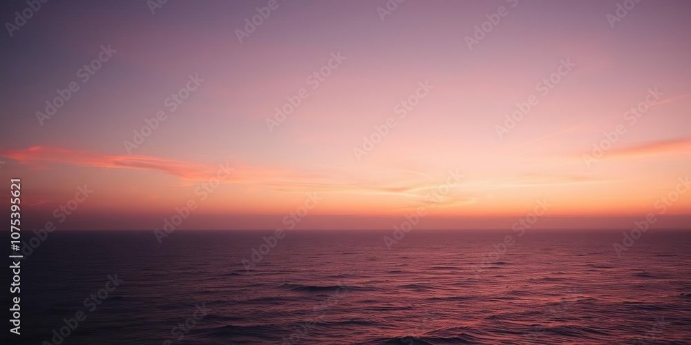 Warm golden light fades into soft pink hues as day succumbs to night over vast serene ocean, ocean, yellow, sea Warm golden light fades into soft pink hues as day succumbs to night over vast serene ocean, ocean, yellow, sea