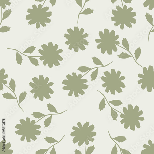 abstract flower patterns in various patterns, motifs, for textures, backgrounds and other digital needs