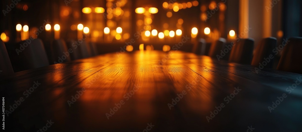 Blurred dining table scene showcasing a cozy home atmosphere perfect for background use Blurred dining table scene showcasing a cozy home atmosphere perfect for background use