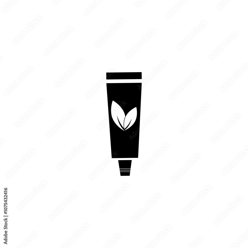 Tubes organic cosmetics icon isolated on white background. Tubes organic cosmetics icon isolated on white background.