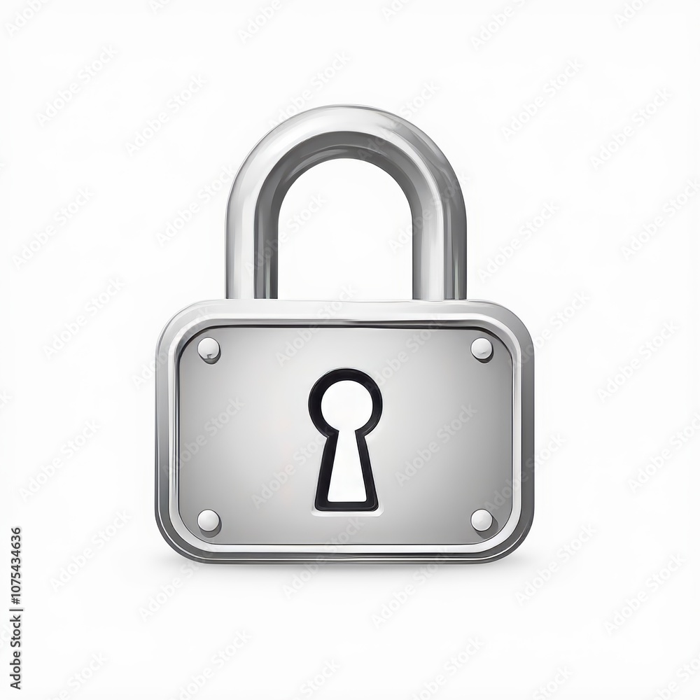 Thin Line Art Unlock Icon Isolated on White Background Thin Line Art Unlock Icon Isolated on White Background