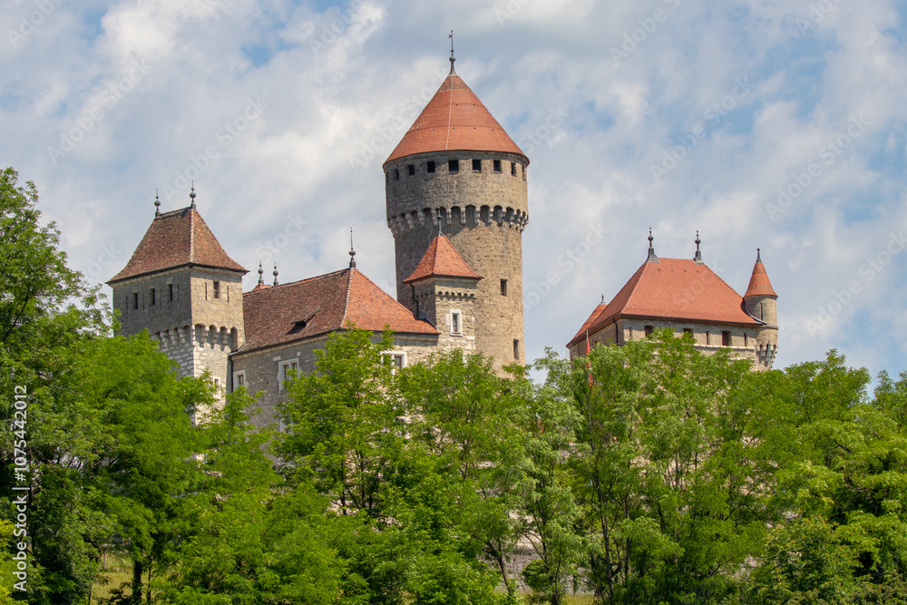 The forest castle - Montrottier Castle The forest castle - Montrottier Castle
