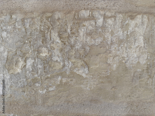 Aged Brick Wall Texture with Vintage Whitewash.