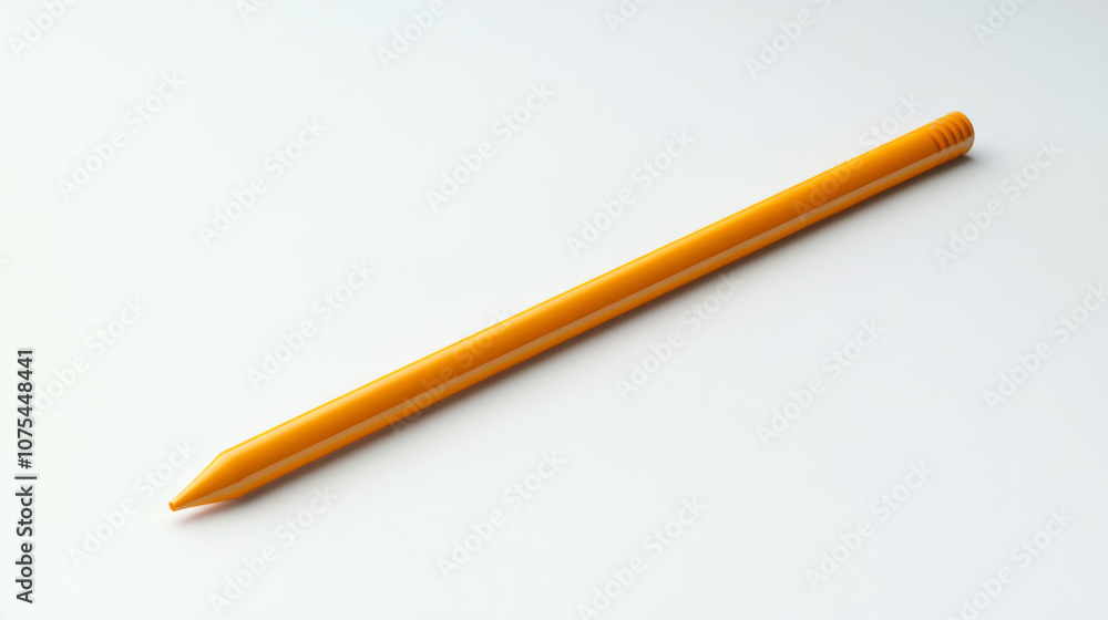 Single-use plastic straw isolated on white Single-use plastic straw isolated on white