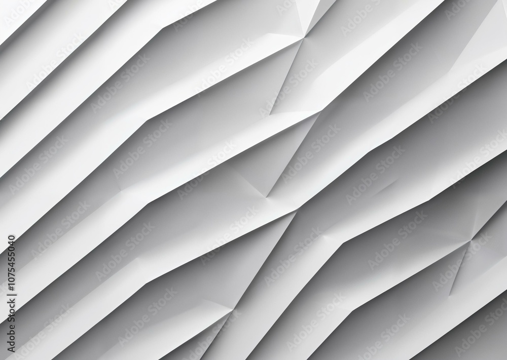 Obraz premium Modern Origami Paper Folded Surface