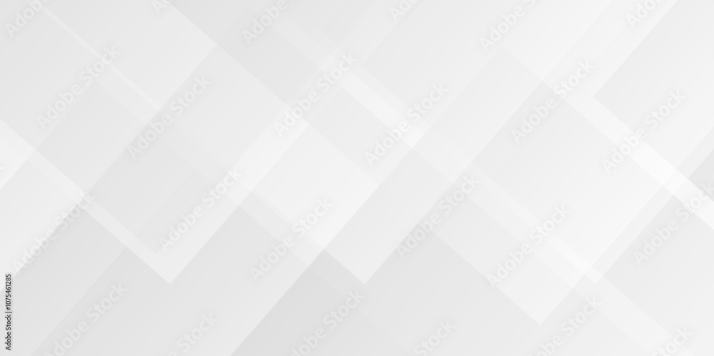 Fototapeta premium Luxury modern element shiny thin line technology. Light gray and white overlap triangle. geometric abstract subtle vector layer tech square corporate cube banner, brochure, template web background.