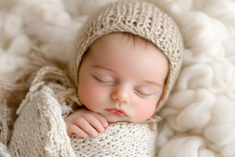 A Newborn's Tiny Hand Resting On Their Cheek While They Sleep, Showcasing Delicate Features And The Innocence Of Early Life A Newborn's Tiny Hand Resting On Their Cheek While They Sleep, Showcasing Delicate Features And The Innocence Of Early Life