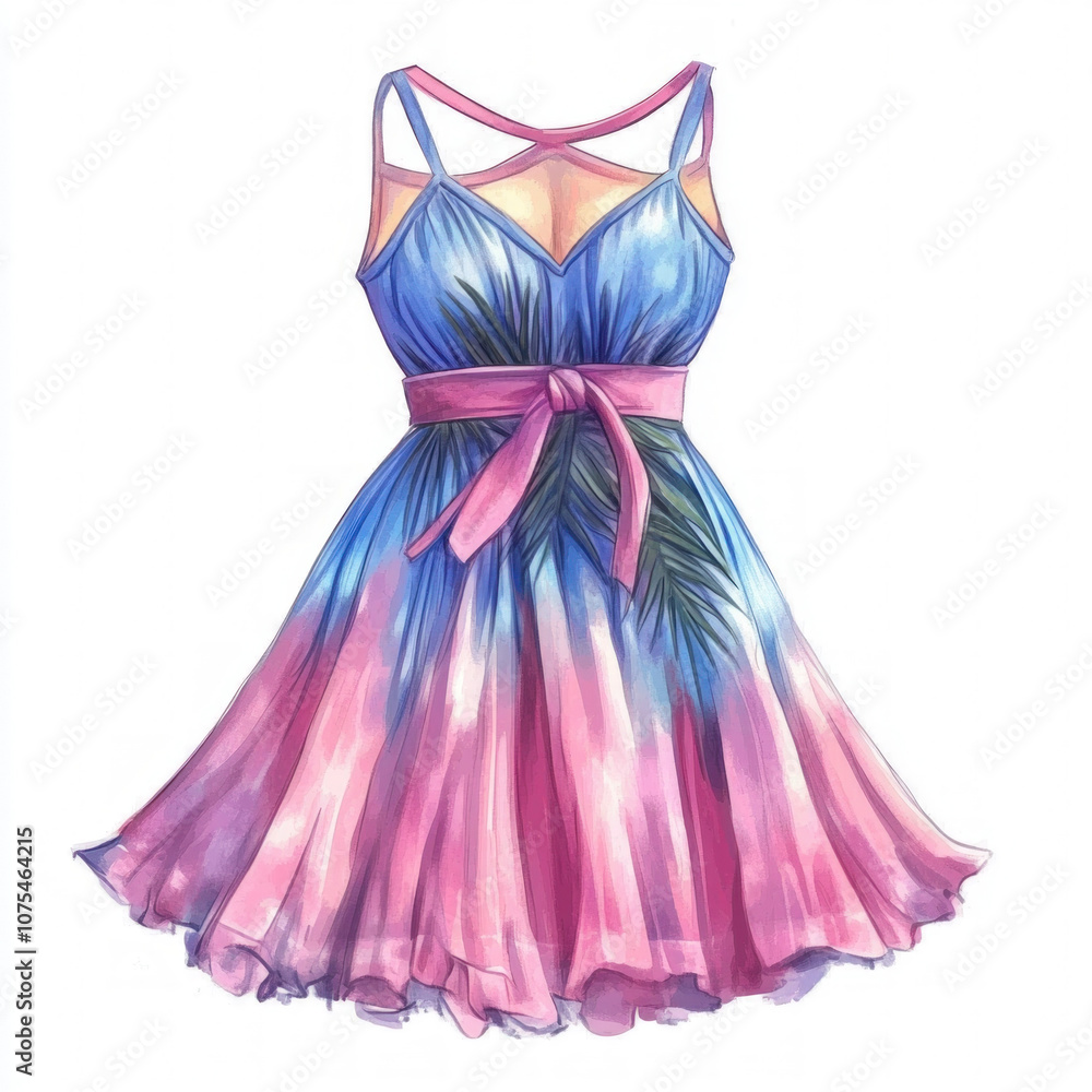 Beach Dress Isolated