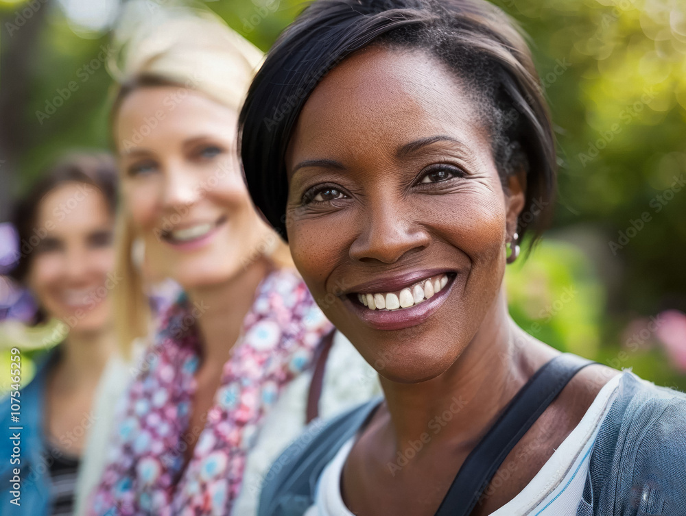 diverse group of middle age women diverse group of middle age women