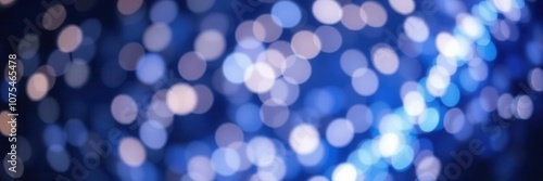 Festive starry sky background with blue light bokeh New year and Christmas concept, bokeh, celebration, festive