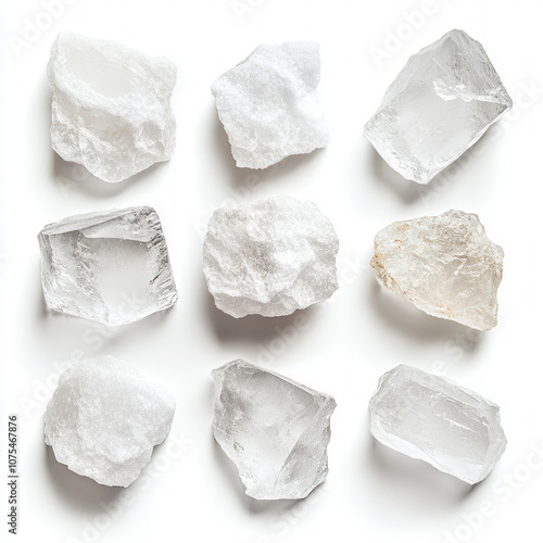Salt Crystals Isolated