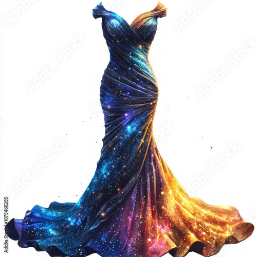 Sparkle Dress Isolated