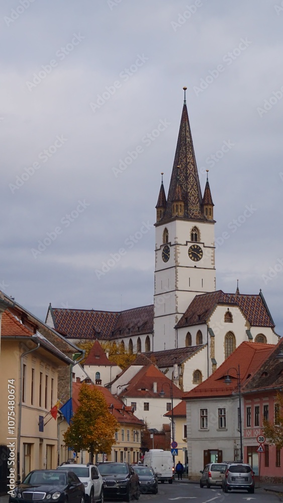 Evangelical Cathedral Saint Mary in Sibiu, Transylvania, Romania Evangelical Cathedral Saint Mary in Sibiu, Transylvania, Romania