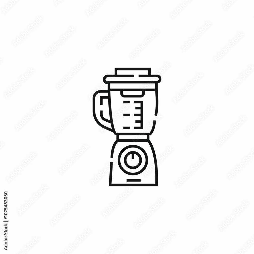 blender kitchen icon sign vector blender kitchen icon sign vector