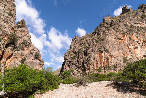 Die Bucht und das Flussbett bei Sa Calobra photo