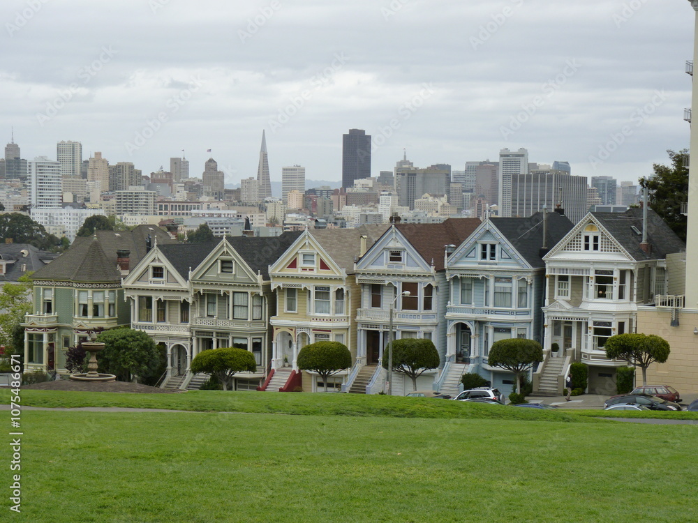 Victorian houses San Francisco Victorian houses San Francisco