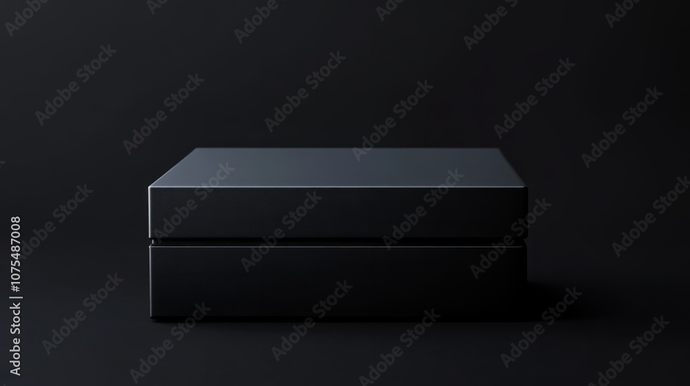 black box on black black box on black