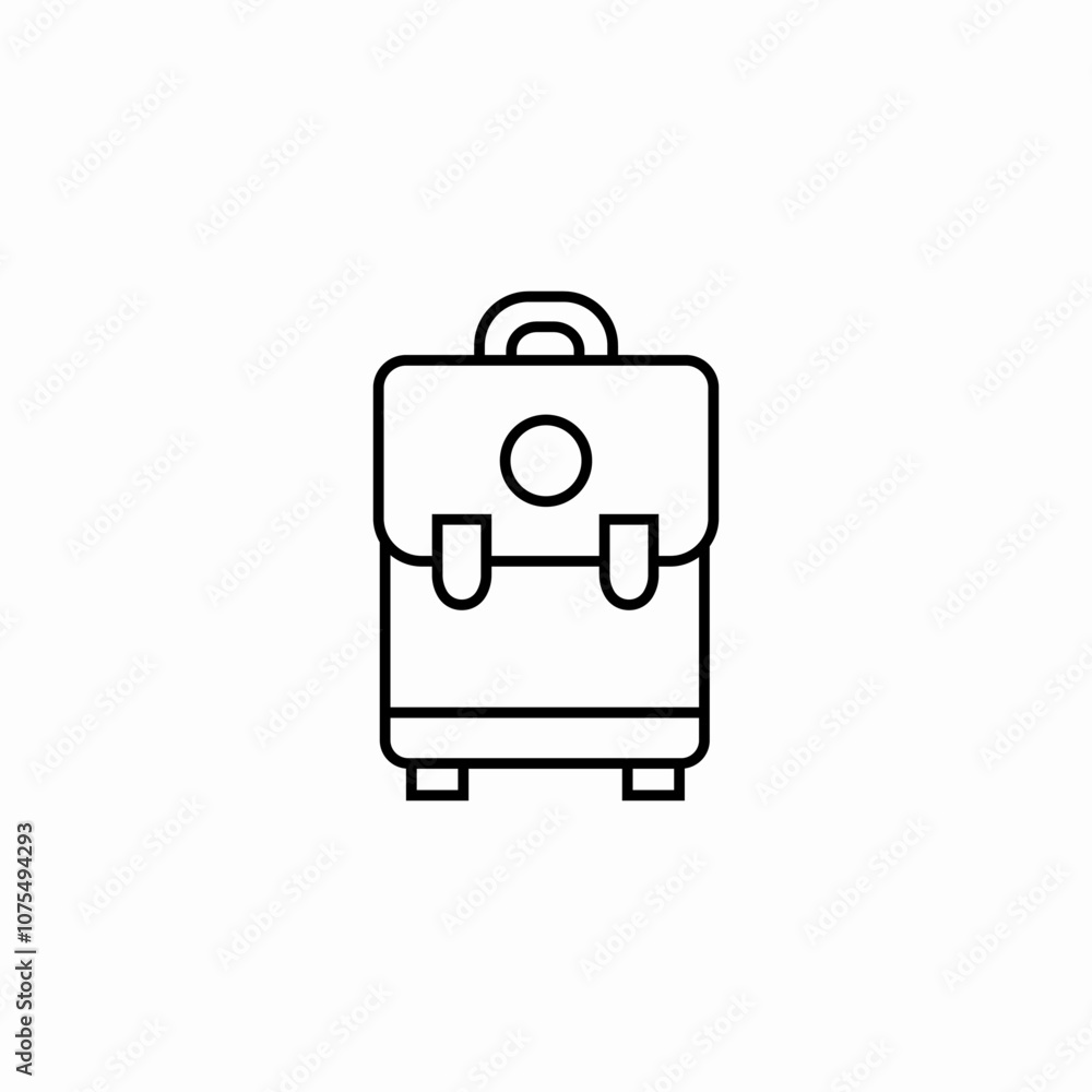 purse handbag icon sign vector purse handbag icon sign vector