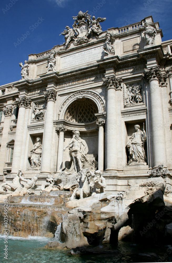 Fototapeta premium Trevi Fountain, Rome, Italy