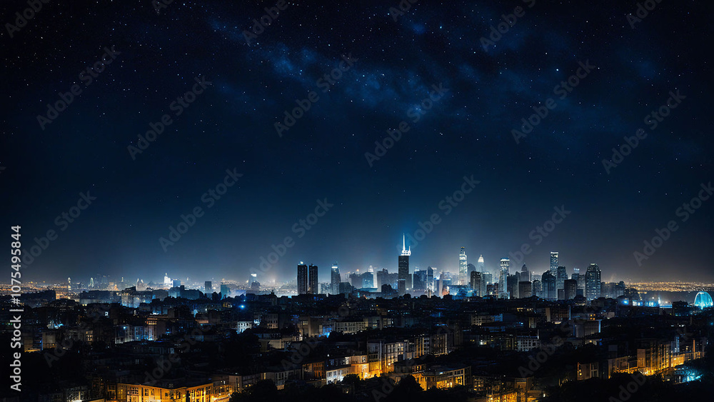 Fototapeta premium city at night