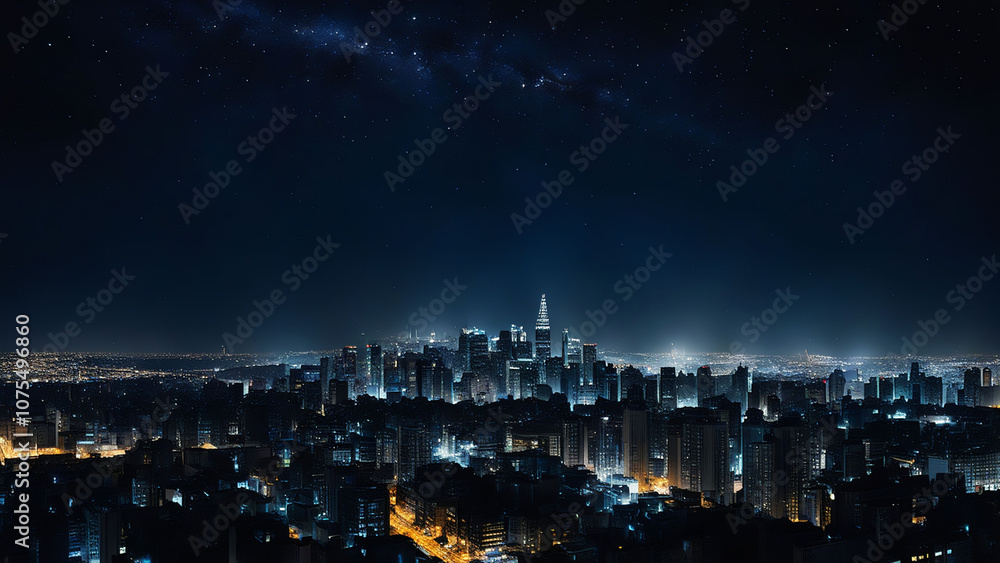 Fototapeta premium city at night